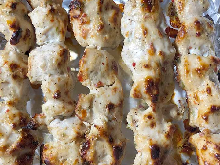 Chicken Malai Boti